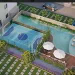 Apto Com Varanda E Vista Mar Em Clube Apartamento